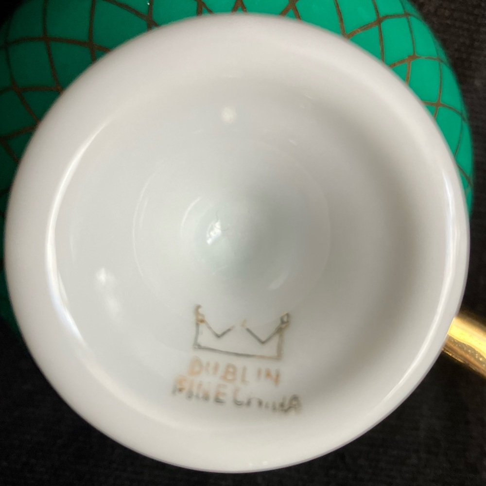 Dublin Fine China Coffee Cup and Saucer (Set of Six) - Picture 11 of 13